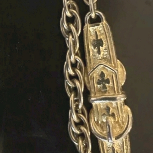 Judith Leiber 1970s Vintage Long Necklace | Rare Gold-Plated Collectible Chain - Picture 16 of 16